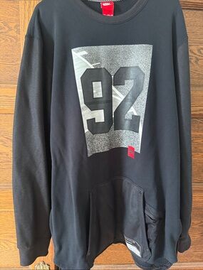 Nike Black Graphic '92 Pullover Sweatshirt